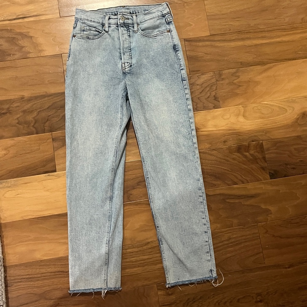 Classic Light Blue Women's Straight Jeans